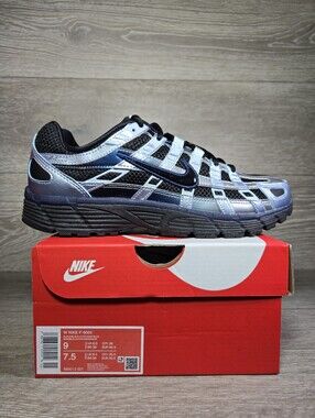 Nike P-6000 Running Shoes Black / Hydrogen Blue IM9013-001 Women's Size 9 New